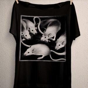 Unisex Gothic Rat Tee