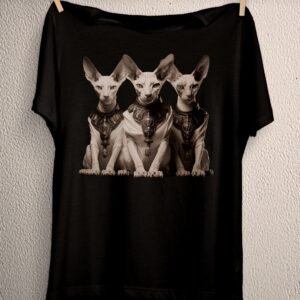 Gothic Sphynx Cat T-Shirt