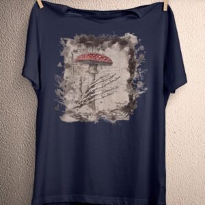 Skeleton Hand Mushroom T-Shirt