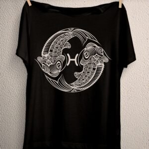 Pisces zodiac astrological tee