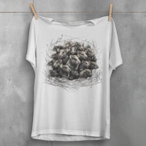 charming circle rats king unique gift someone funny t-shirt design, variation 2