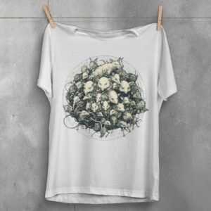 colony rat faces together unique shirt design, variation 2