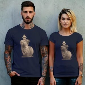 enchanting journey tiny hats cute rat t-shirt design, variation 8
