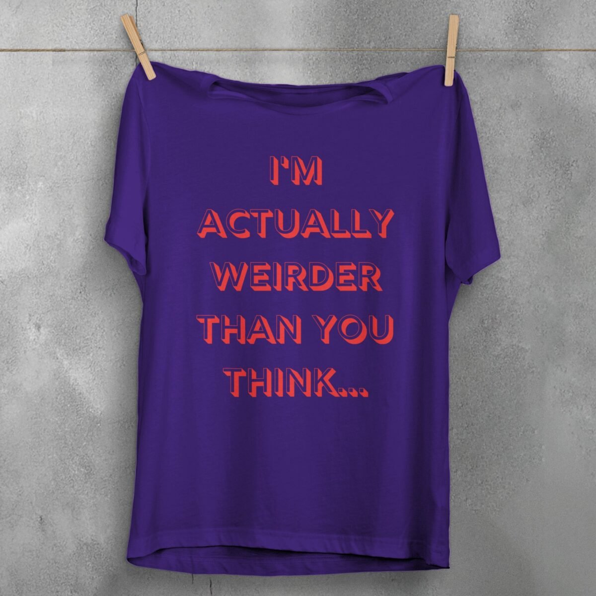 actually weirder you imagine goth pagan t-shirt design, variation 5