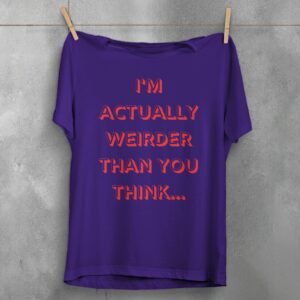actually weirder you imagine goth pagan t-shirt design, variation 5