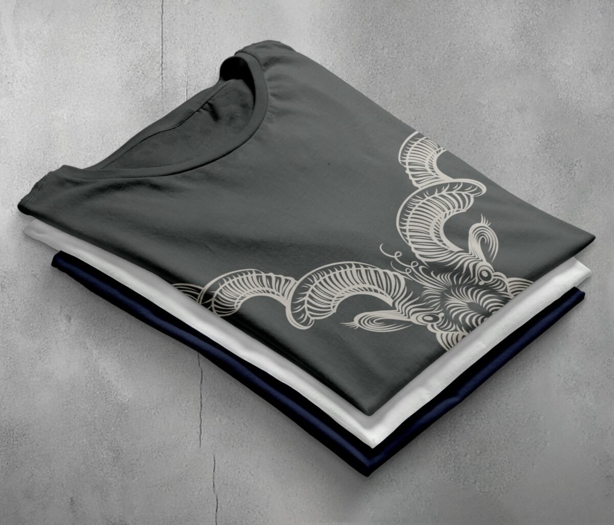 capricorn zodiac mystical goat horoscope spiritual t-shirt design, variation 7