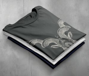 capricorn zodiac mystical goat horoscope spiritual t-shirt design, variation 7