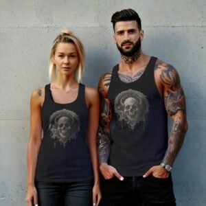 celestial frame skeletal vision cosmos tank design, variation 7