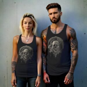 celestial frame skeletal vision cosmos tank design, variation 9