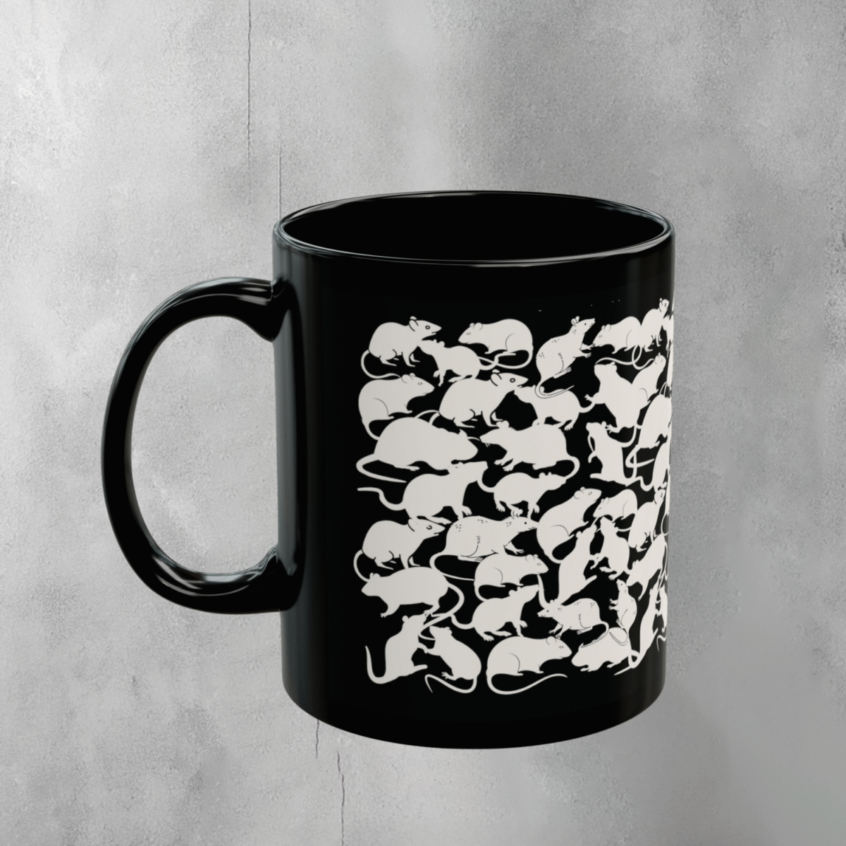 Colony of Charming Rats Bewitching Companion Gothic Witchy Mug - 1