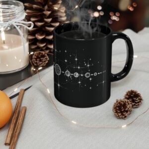 Cosmic planets align celestial pathway starlight lovers drink mug - 6
