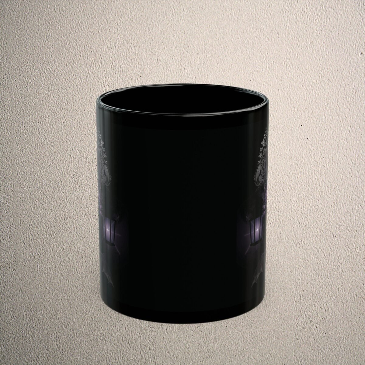 Enchanted Night Garden Bat Magic Gothic Novelty Design Coffee Mug - 2