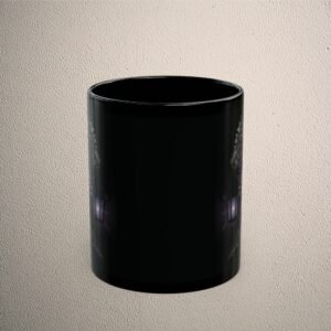 Enchanted Night Garden Bat Magic Gothic Novelty Design Coffee Mug - 2