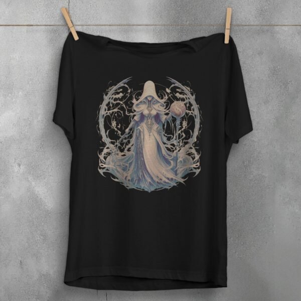 enigmatic sorceress orb surrounded bones design design, variation 1