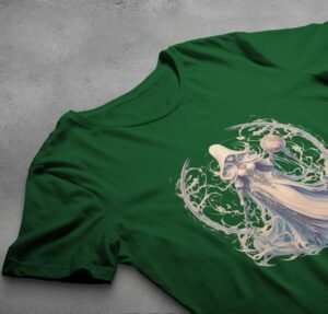 enigmatic sorceress orb surrounded bones design design, variation 6