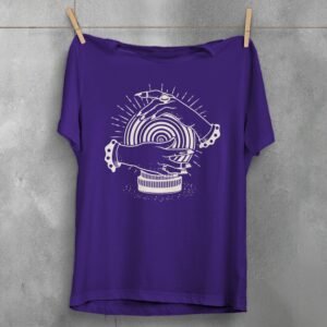 fortune teller hands crystal ball design t-shirt design, variation 5