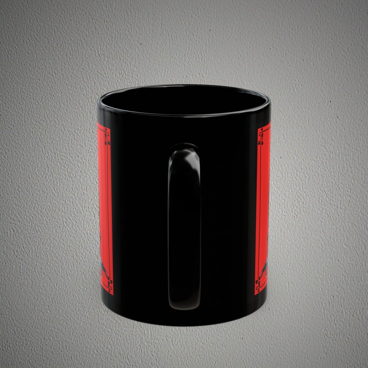 Gothic Doctor with Birds Skull Creepy Black death Mug - 5