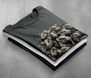 charming circle rats king unique gift someone funny t-shirt design, variation 7