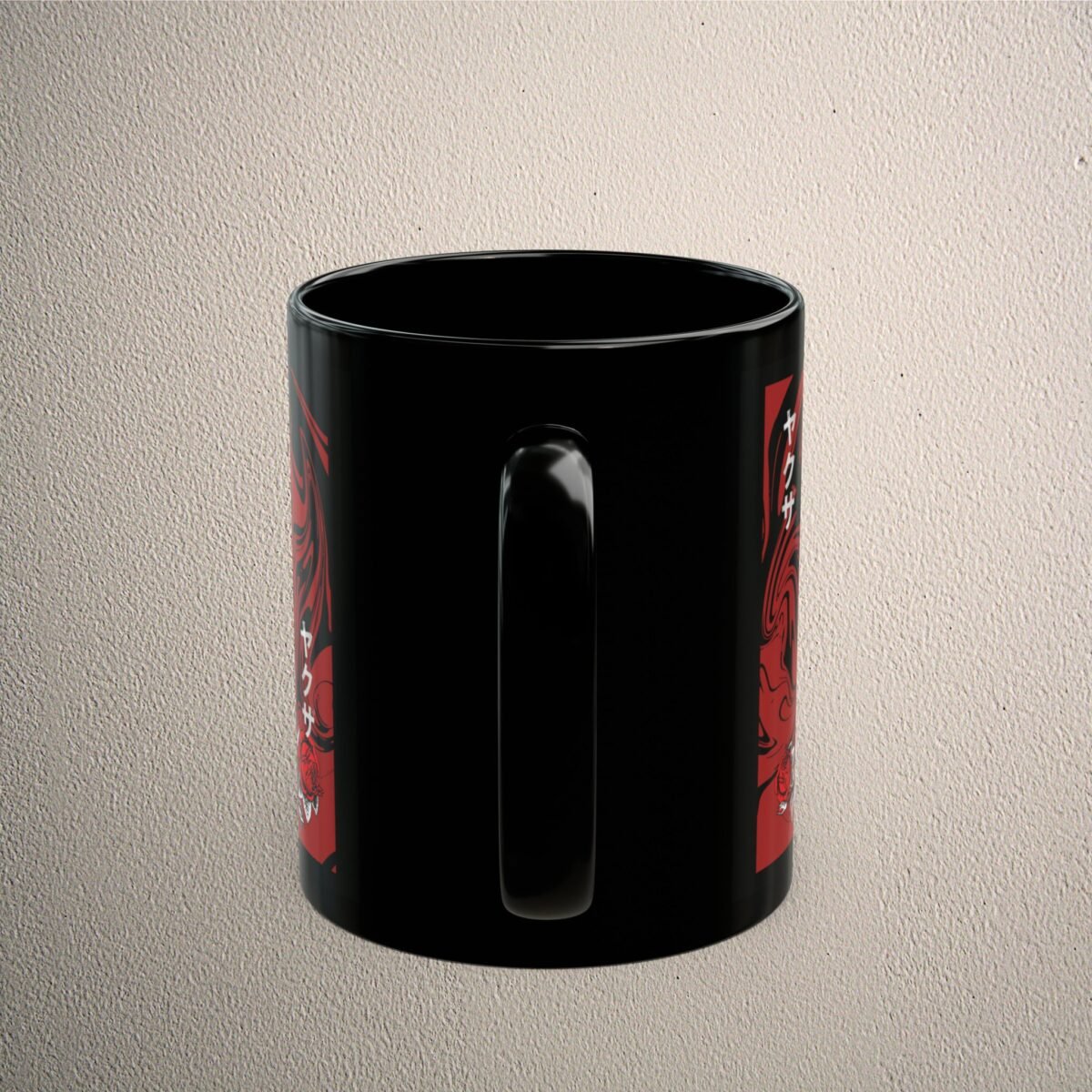 Japan broken promise roses hands of fate gothic coffee mug - 4