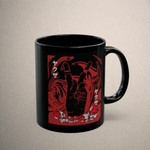 Japan broken promise roses hands of fate gothic coffee mug - 5