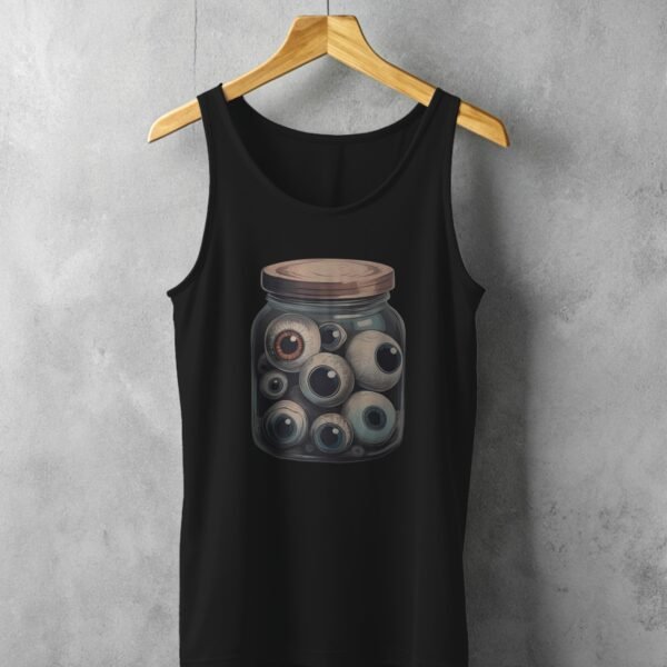jar eyes all seeing wich style t-shirt design, variation 1