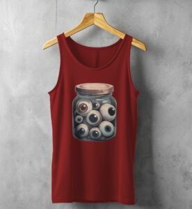 jar eyes all seeing wich style t-shirt design, variation 3