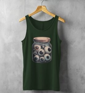 jar eyes all seeing wich style t-shirt design, variation 5