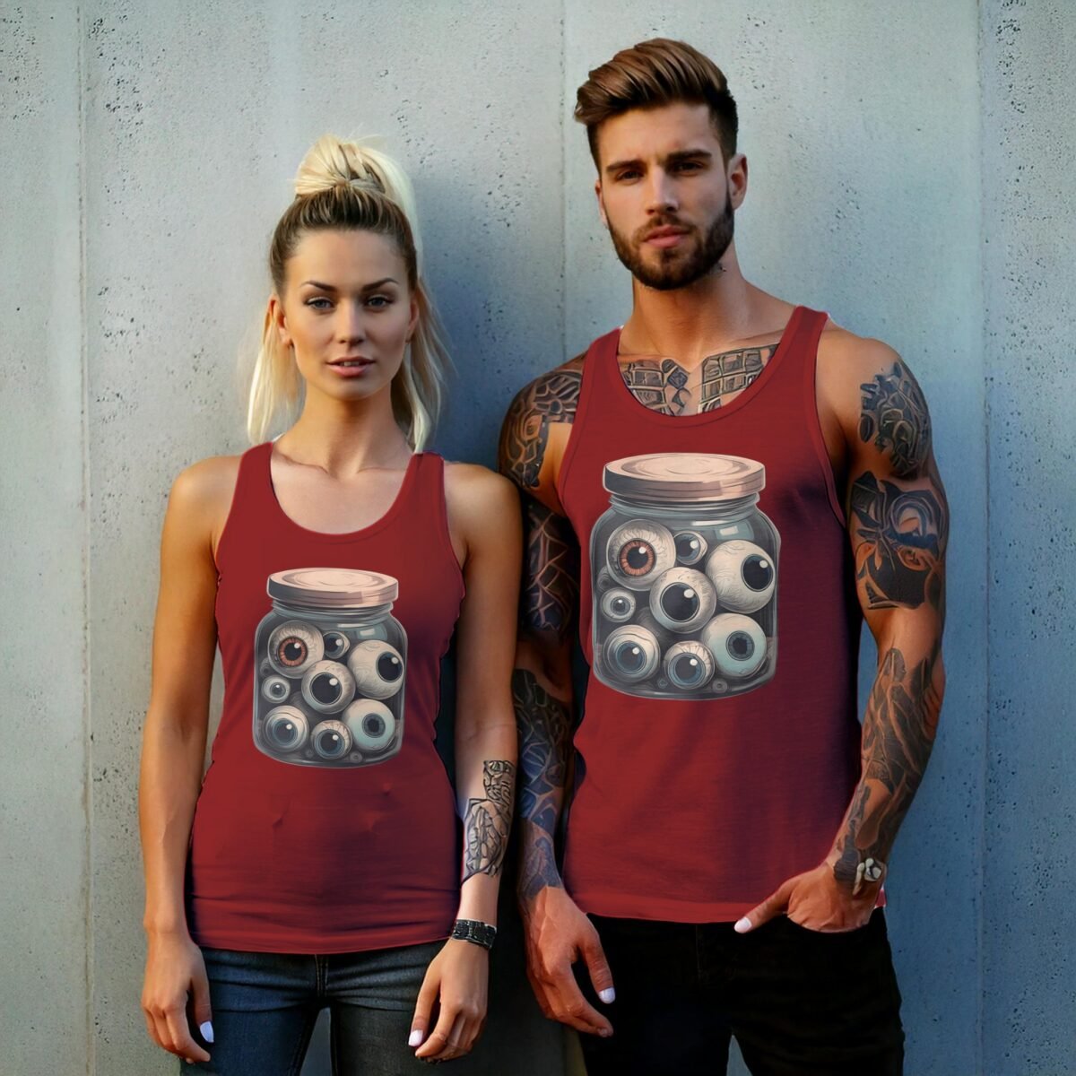 jar eyes all seeing wich style t-shirt design, variation 8