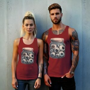 jar eyes all seeing wich style t-shirt design, variation 8