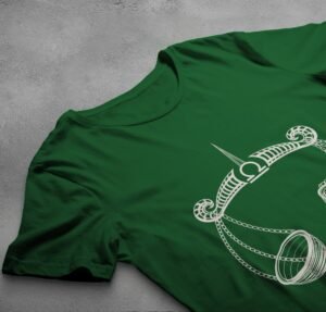 libra zodiac symbol delicate balance celestial dreamy scales t-shirt design, variation 6