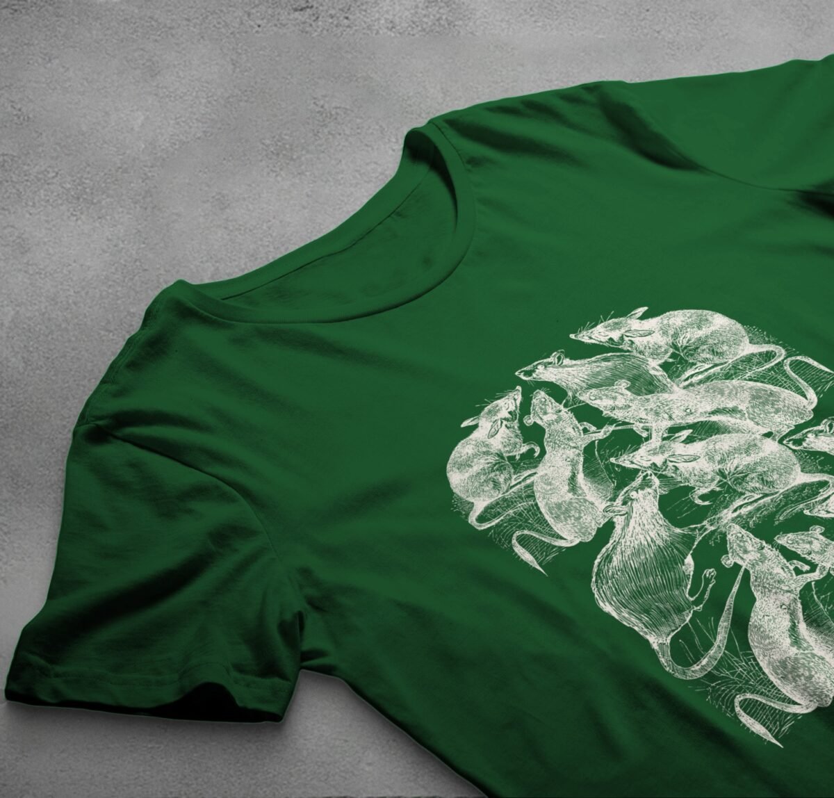 conspiracy rats king dark secrets exposed cute t-shirt design, variation 5