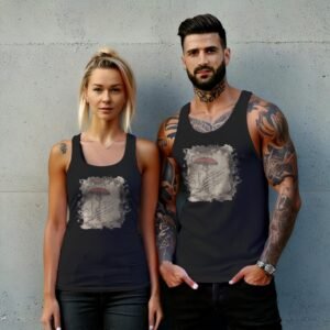 Mushroom and Hand from the Afterlife Gothic Dream Tank Top - 7
