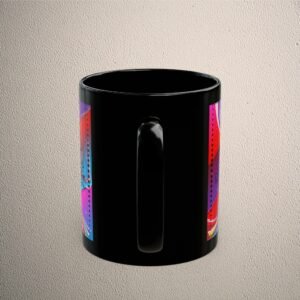 Mushrooms rainbow shrooms dreams psychedelic magic lovers enchanted forest mug - 4