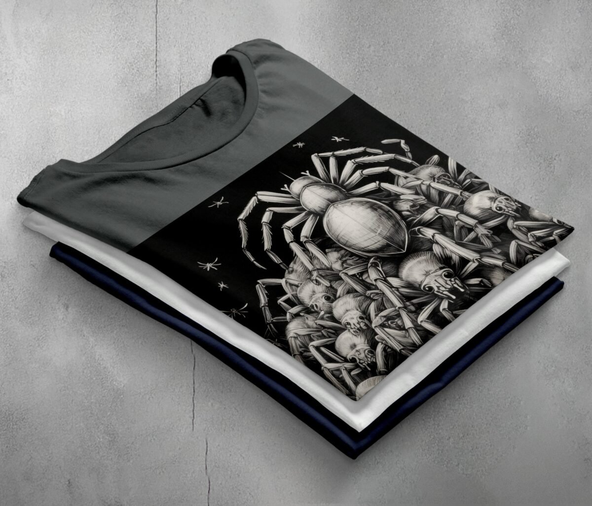 Mysterious gathering spider kingdom dark magic art t-shirt - 7