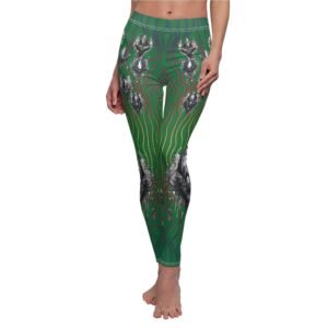 Mystic crystal path for magical nights fantasy art gothic leggings - 7