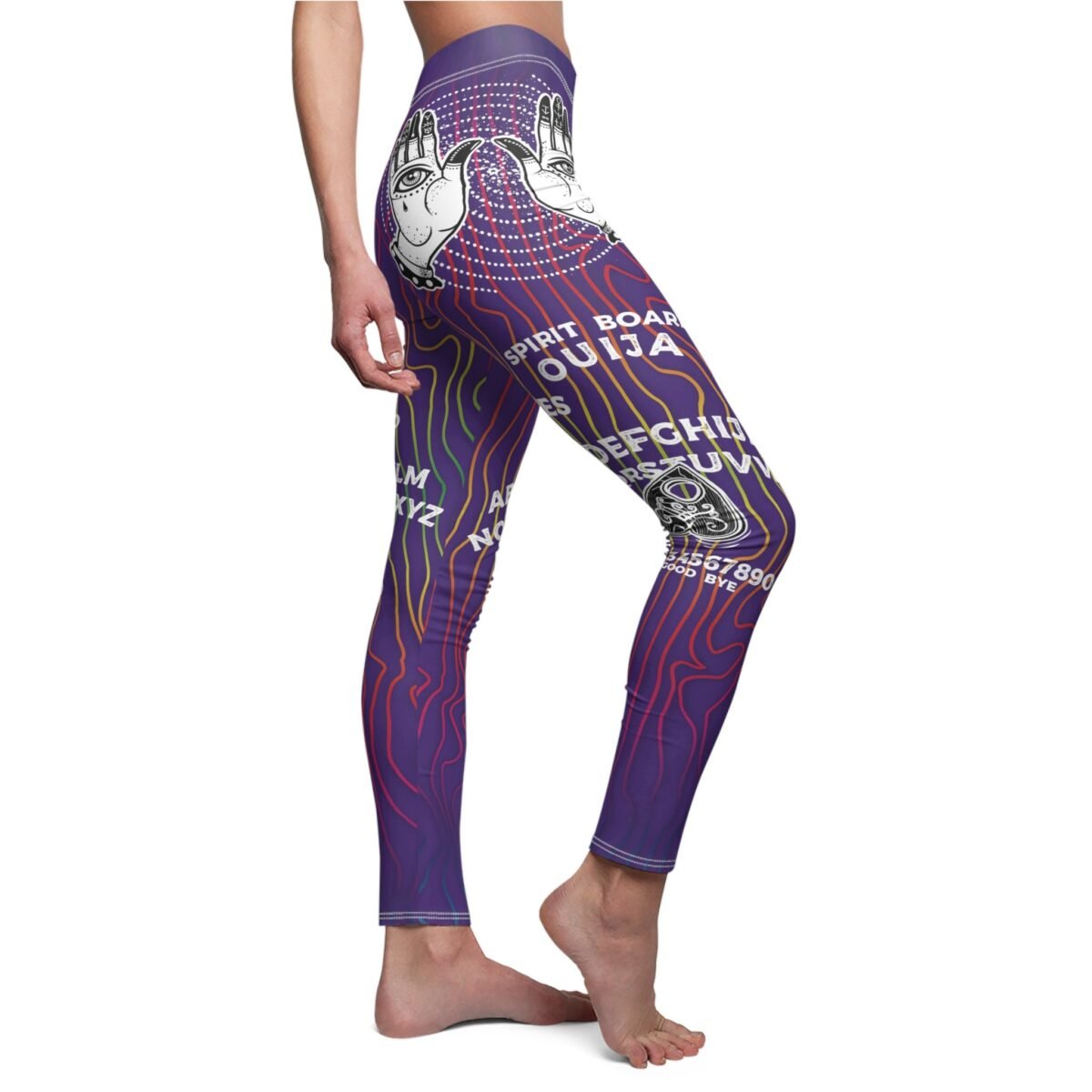 Mystic Ouija Board Spirit Messages Into The Other Side Leggings - 8