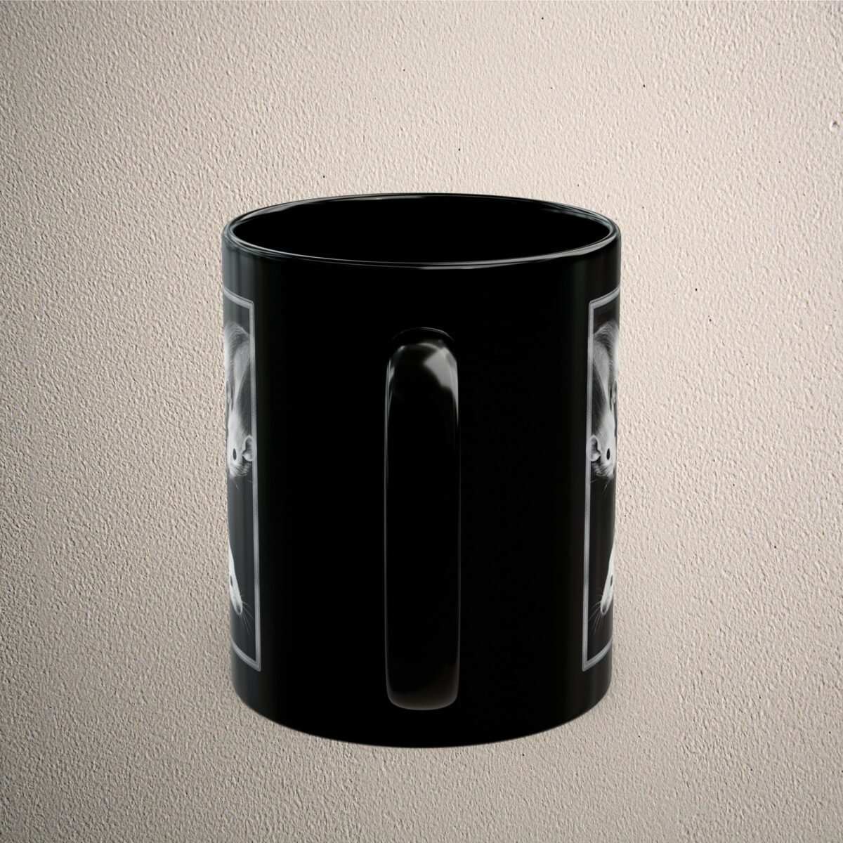 Night Whisper Small Curious Souls Gothic Witchy rats king Mug - 4