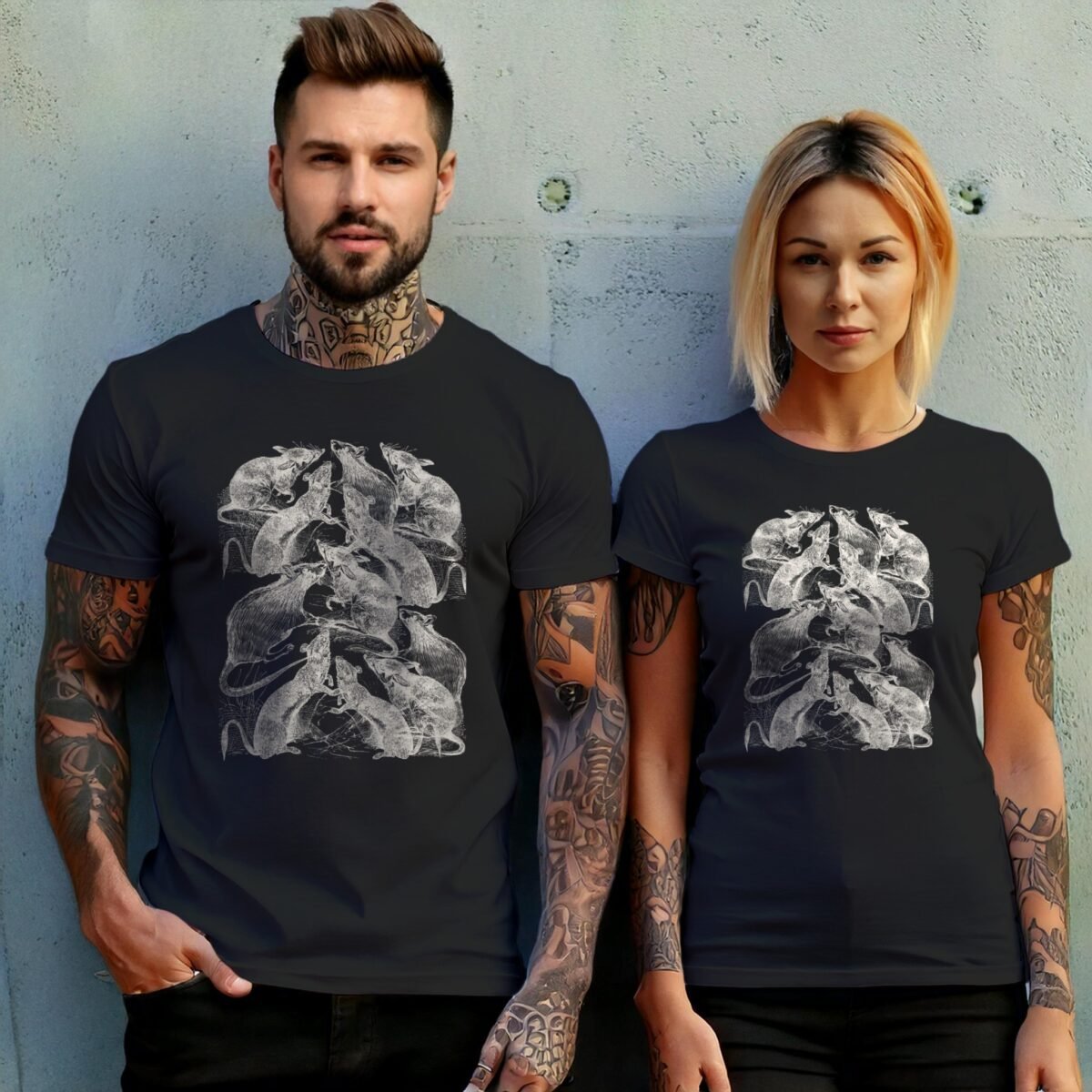 conspiracy rats king dark secrets exposed cute t-shirt design, variation 8