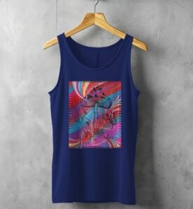 Psychedelic fungal dreams for spiritual journey witchy pagan tank top - 2