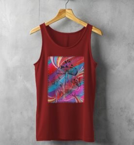 Psychedelic fungal dreams for spiritual journey witchy pagan tank top - 3
