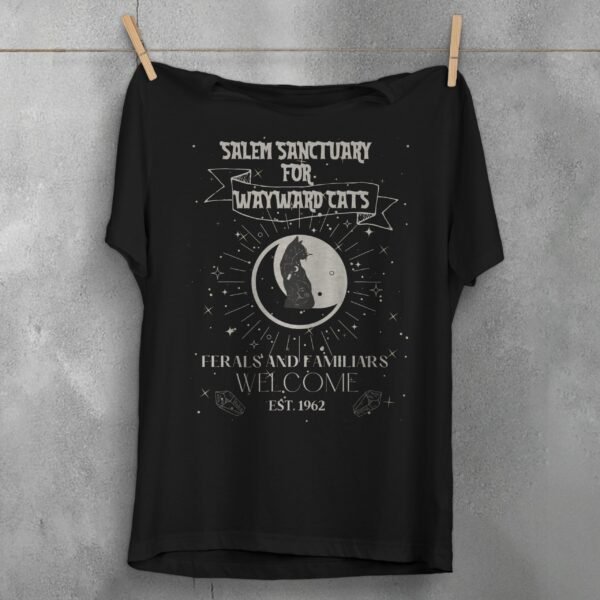 salem sanctuary wayward cats ferals familiars graphic design, variation 1