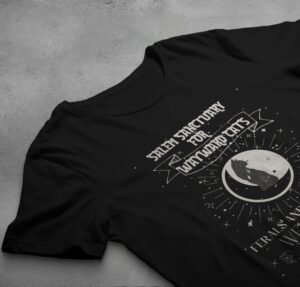 salem sanctuary wayward cats ferals familiars graphic design, variation 2