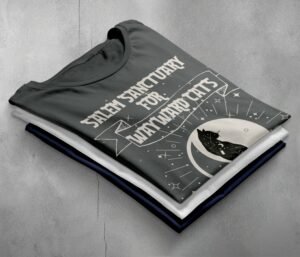 salem sanctuary wayward cats ferals familiars graphic design, variation 7