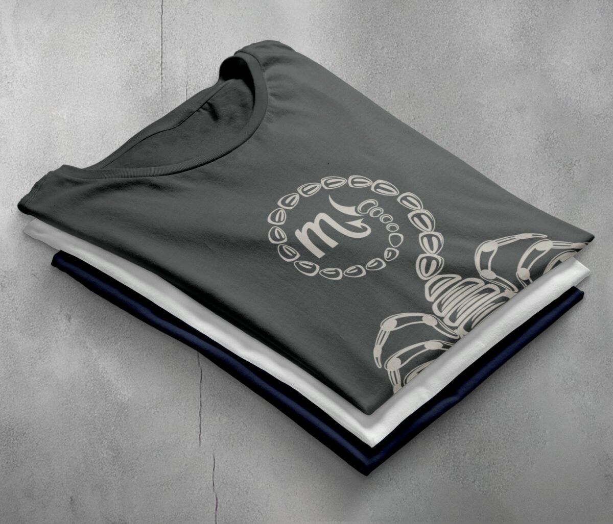 scorpio zodiac sign mystical horoscope spiritual astrology gift t-shirt design, variation 7
