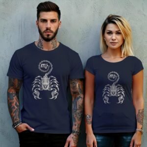 scorpio zodiac sign mystical horoscope spiritual astrology gift t-shirt design, variation 8