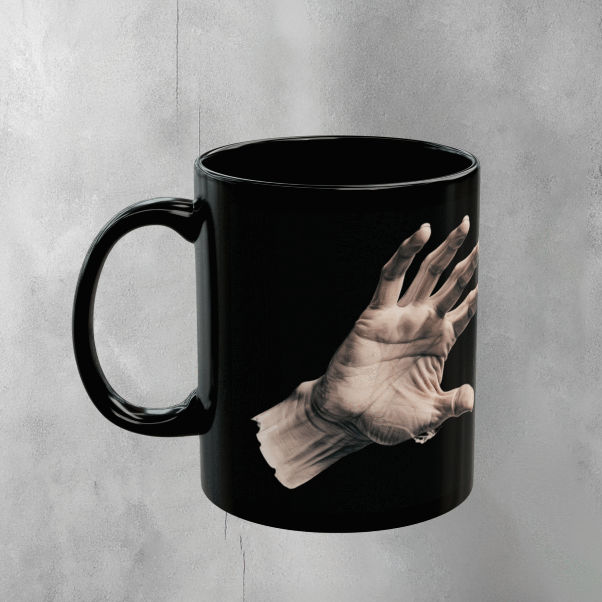 Skeletal Hand reaches out towards you Coffee Mug - 1