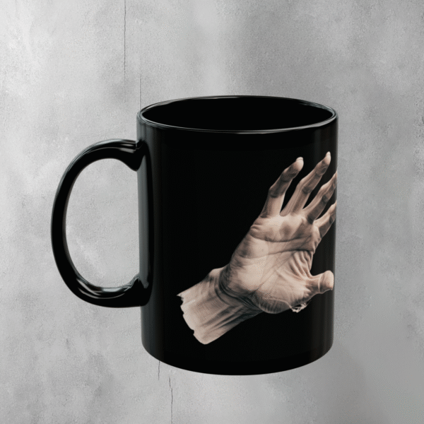 Skeletal Hand reaches out towards you Coffee Mug - 1