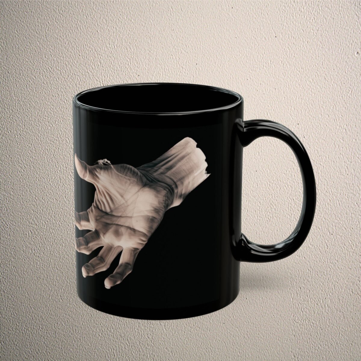 Skeletal Hand reaches out towards you Coffee Mug - 3