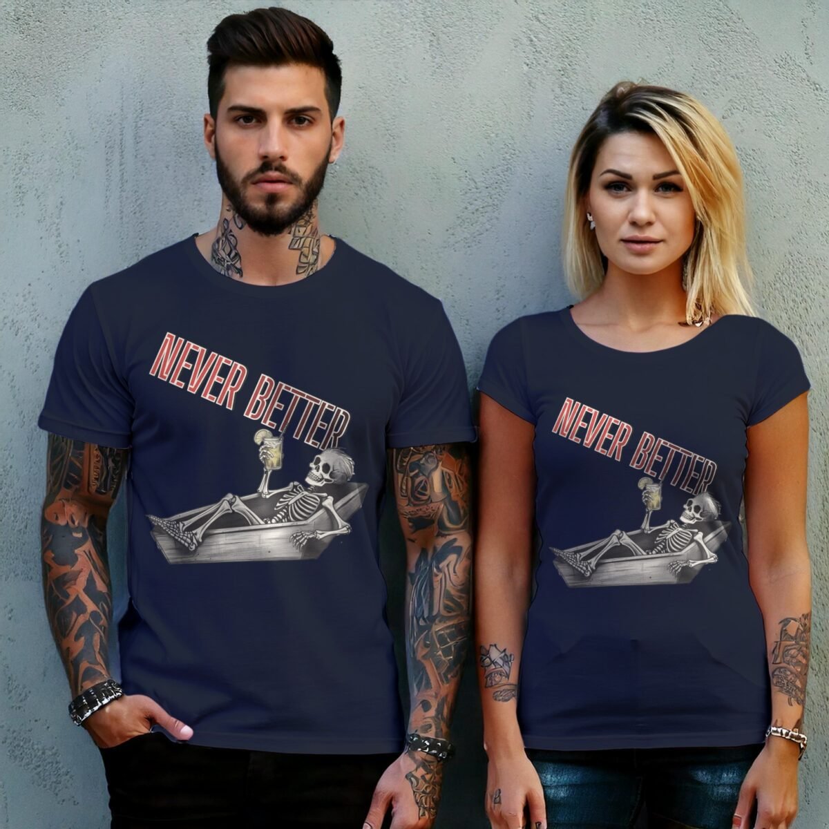 Skeleton chilling cocktail enjoying life after death relaxed mood t-shirt - 8