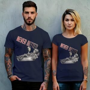 Skeleton chilling cocktail enjoying life after death relaxed mood t-shirt - 8